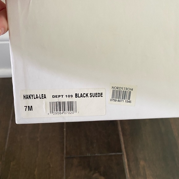 Halogen black suede heals - Picture 7 of 8